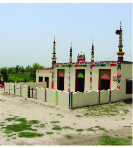 Community mosque supported by Rafiq Foundation